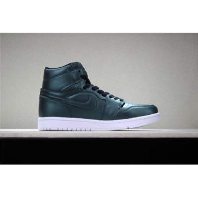 Nike Air Jordan 1 High Koyu Yeşil / Siyah Basketbol Ayakkabısı Türkiye - 3GHAFFK7